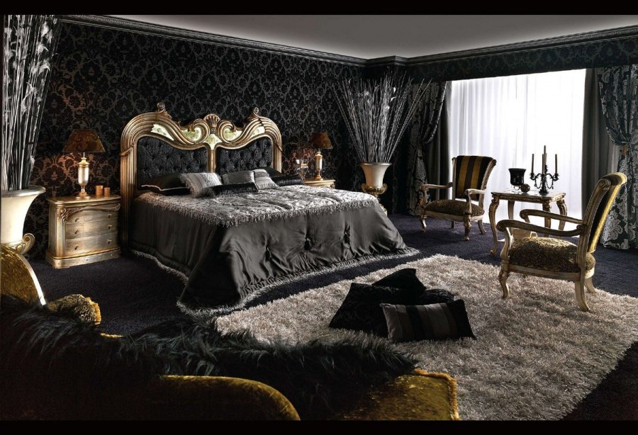 Спальня в стиле Готика