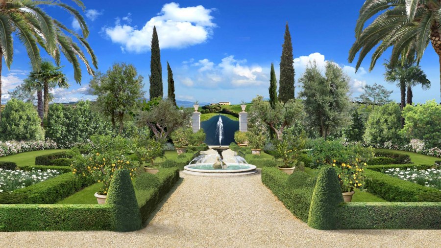 Парк в Италии