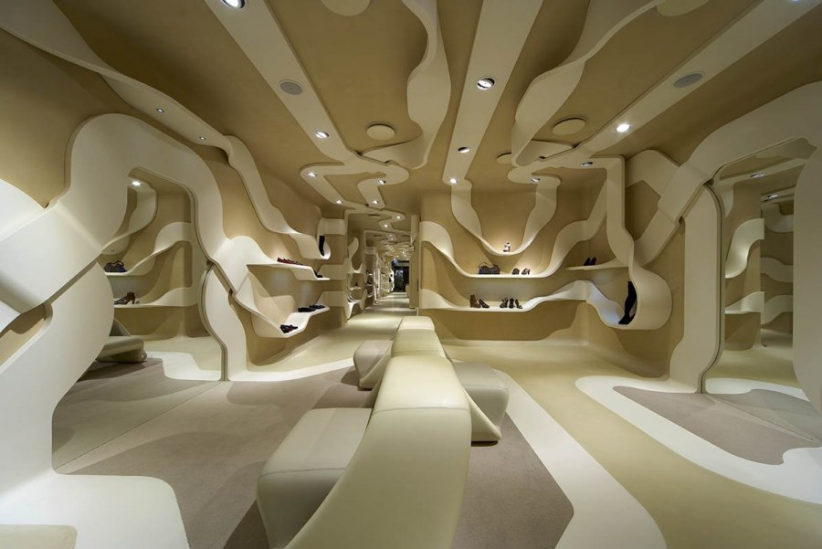 Биоморфный стиль в интерьере