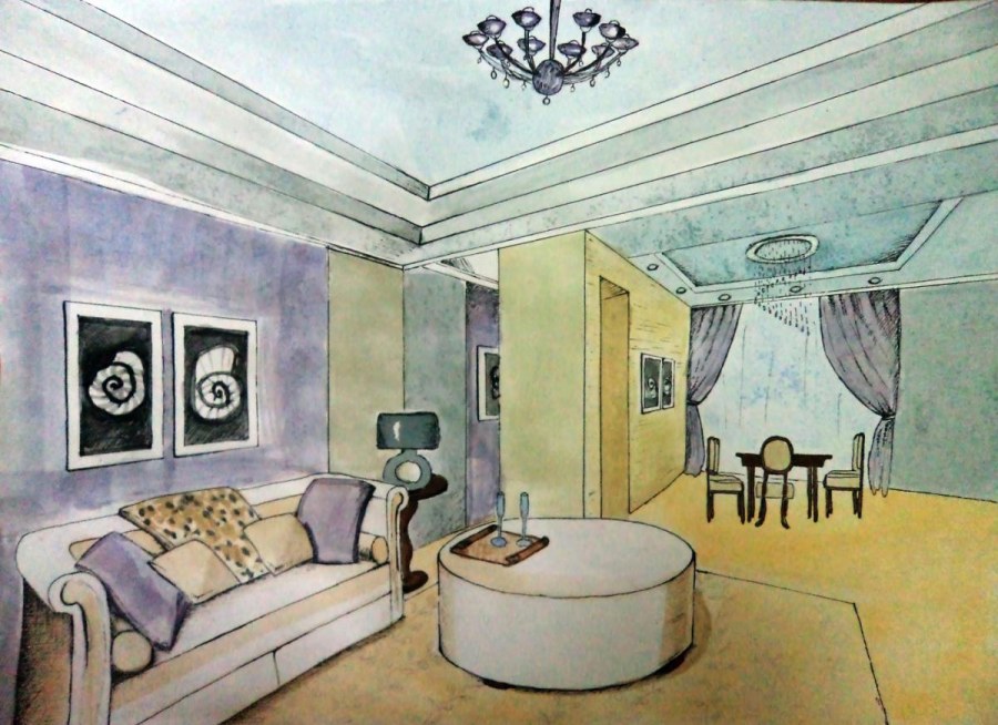 Декоративные оформления интерьера для технологии