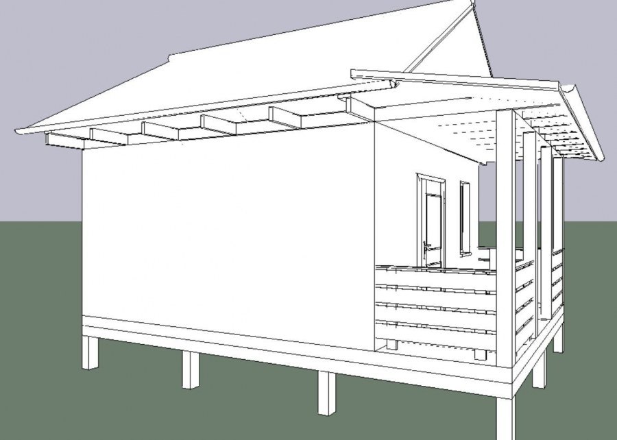 Веранда 4 метра