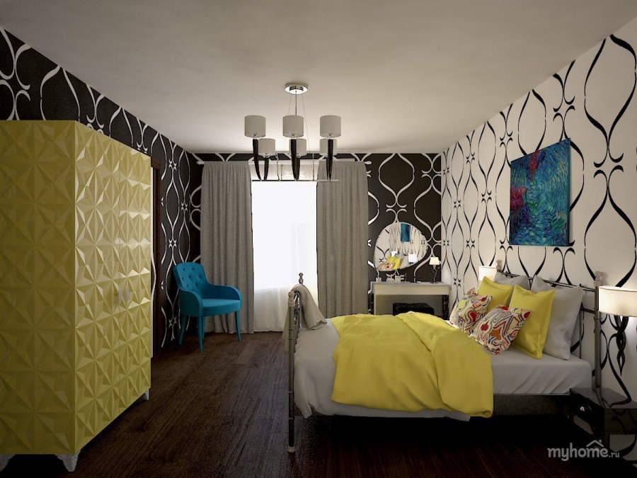 Спальня в стиле Авангард