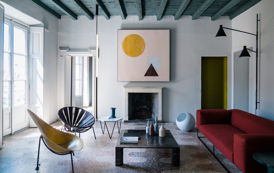 Интерьер в стиле Советский Авангард