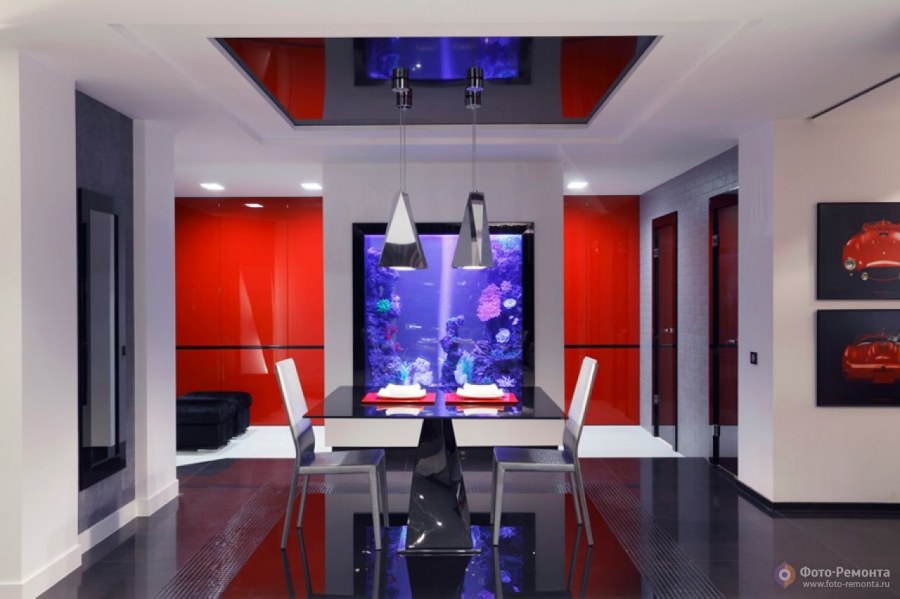 Потолок стиль Авангард