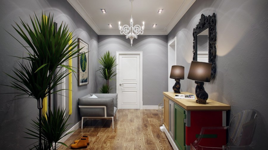 Цвет стен в прихожей