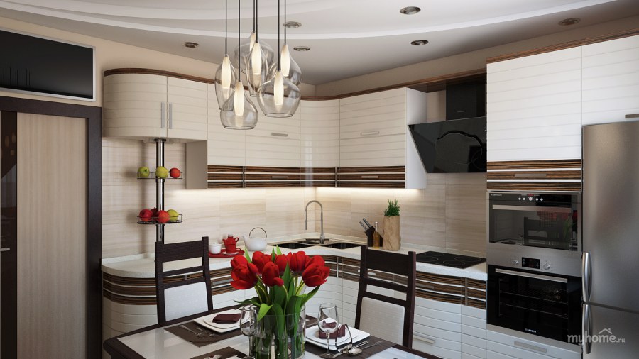 Трехкомнатная квартира для семьи с двумя детьми