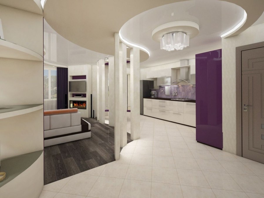 Гостиная в стиле Модерн 22 кв