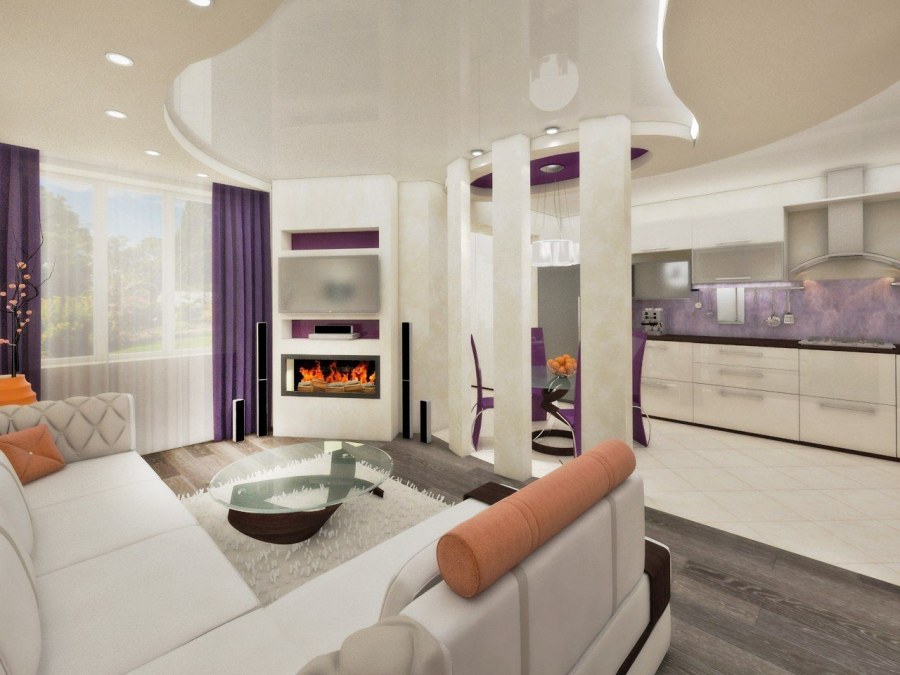 Проект интерьера 3х комнатной квартиры