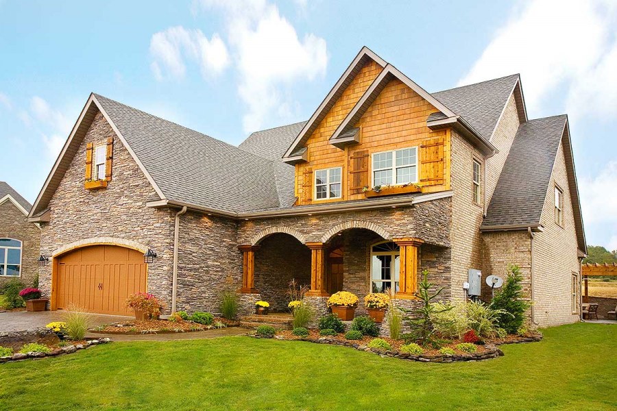 Красивый дом