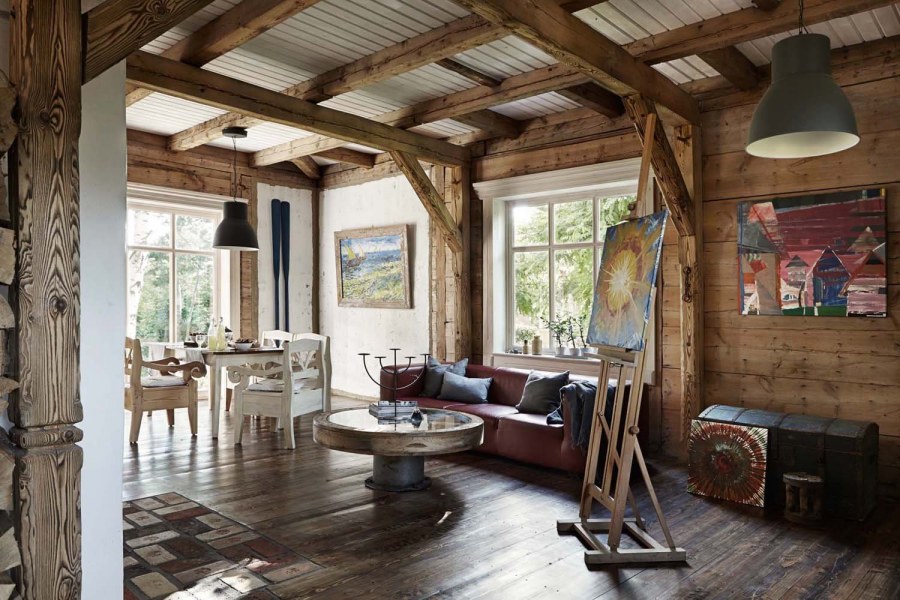 Американский Кантри в интерьере