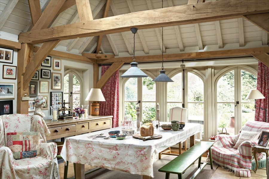 Деревенский стиль в интерьере