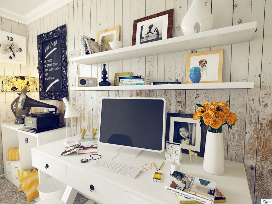 Украсить компьютерный стол