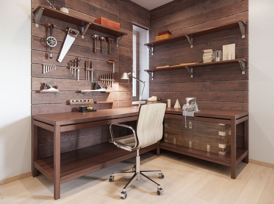 Интерьер столярной мастерской