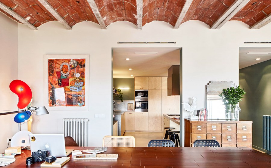 Сводчатые потолки в интерьере