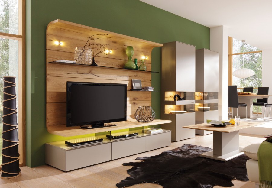 Гостиная эко-стиль