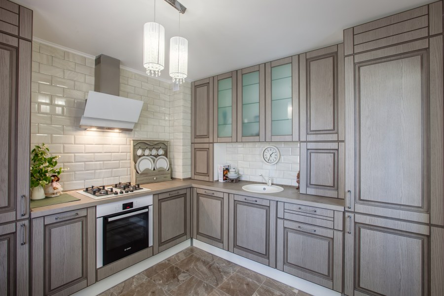 Кухня Мария Неоклассика с патиной