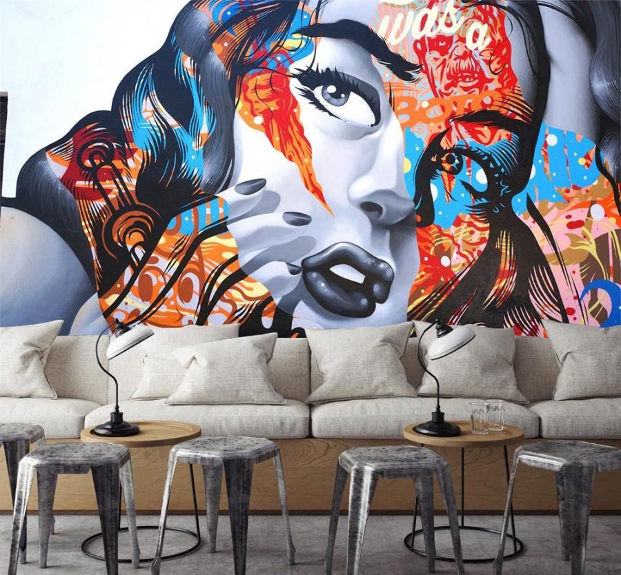 Роспись стен граффити