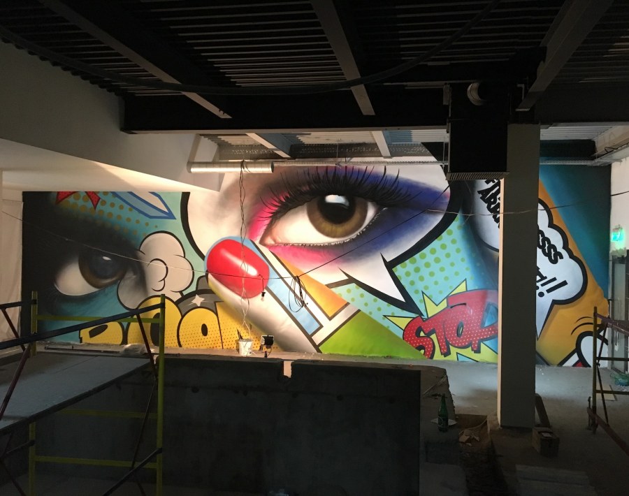 Креативные фотообои в интерьере