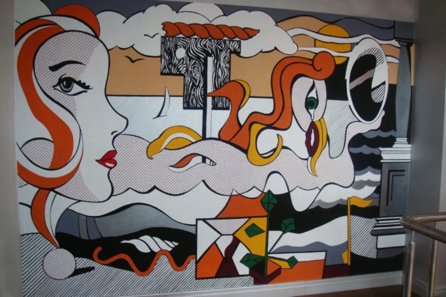 Роспись в стиле поп арт