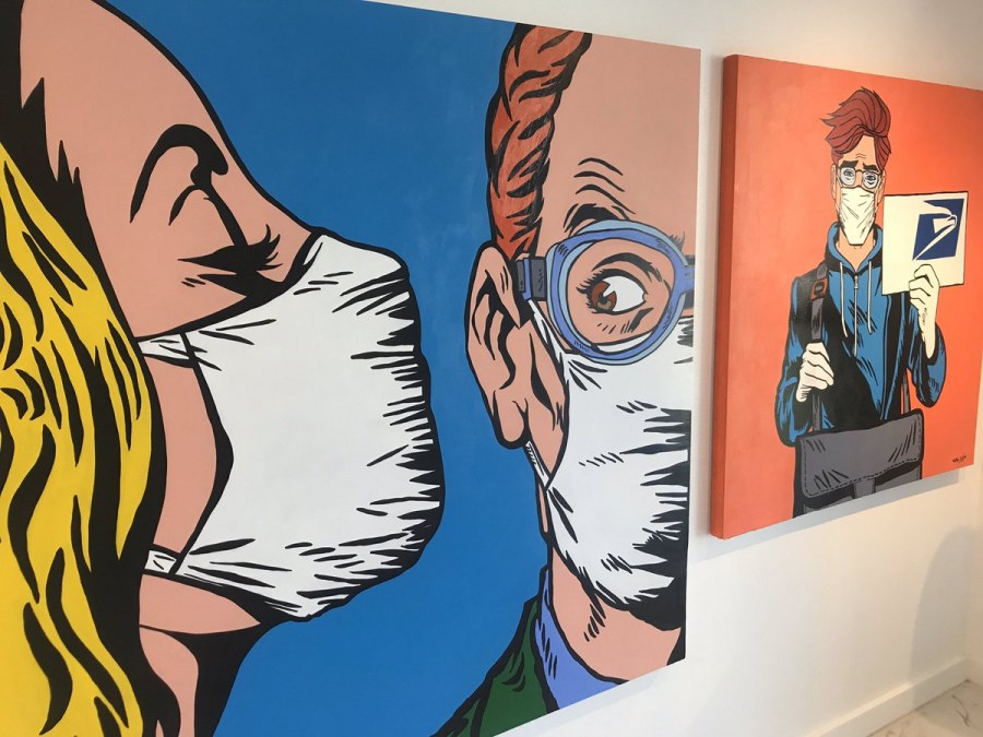 Поп арт комиксы