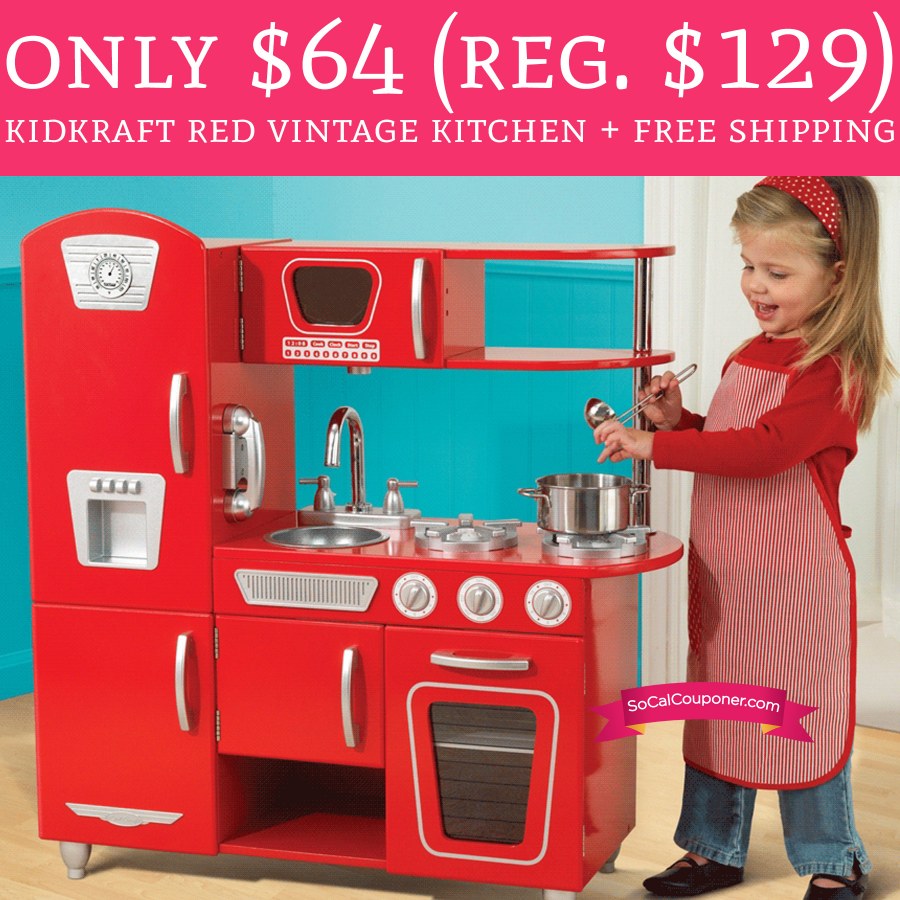 Кухня Кидкрафт красная