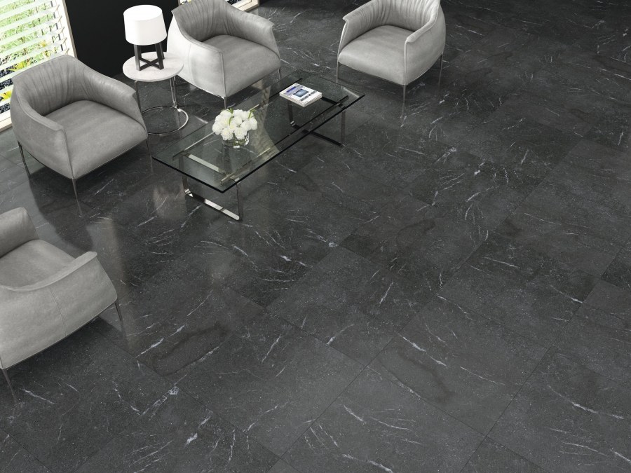 Benadresa azulejos Doire Black Rect керамогранит 80x80