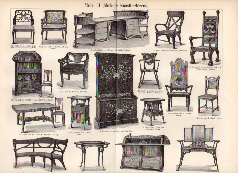 Эволюция мебели