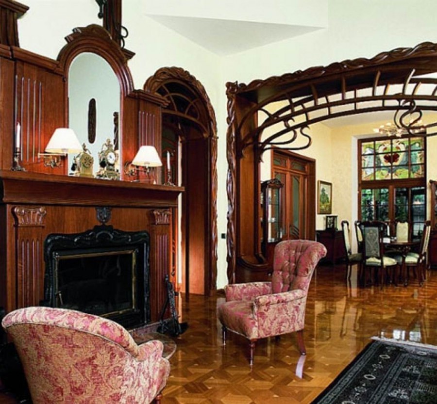 Ар нуво интерьер 20 век