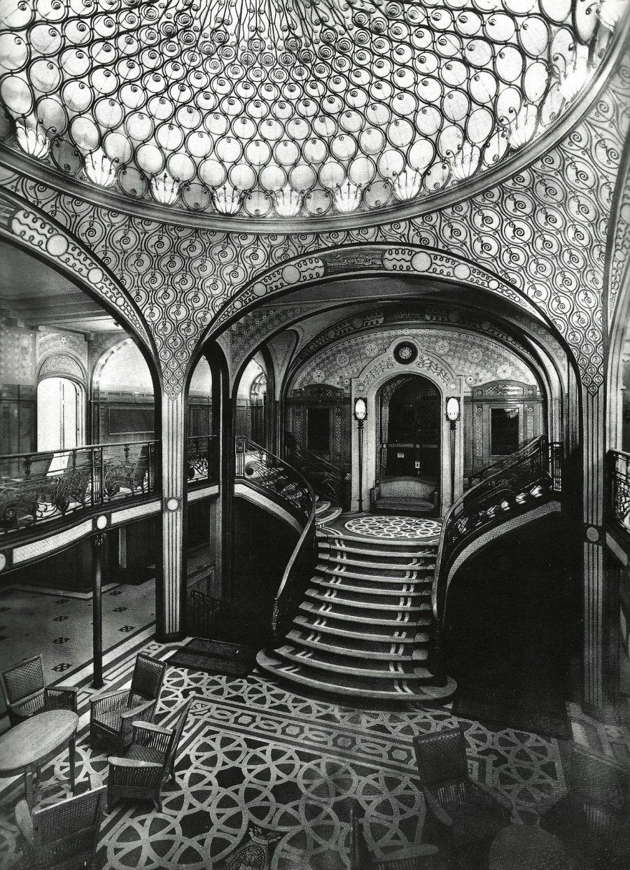 Интерьер ар деко исторический