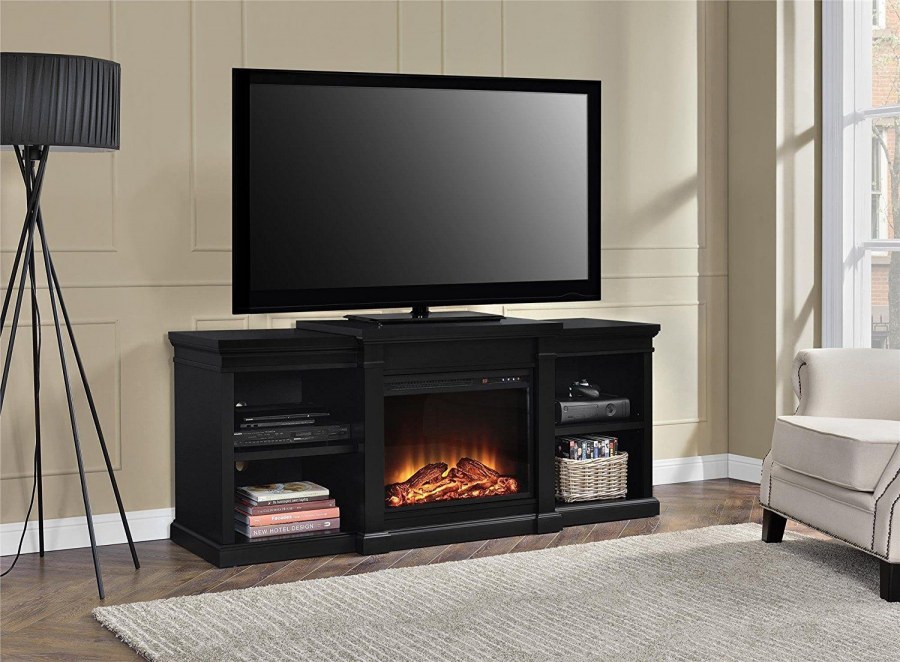 ТВ тумба камин 270см