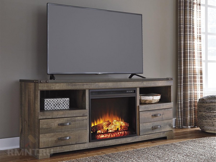 Ashley Electric Fireplace TV Stand