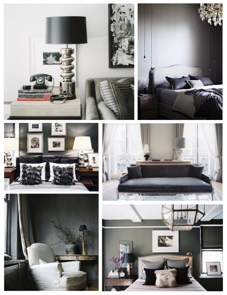 Серый цвет в интерьере