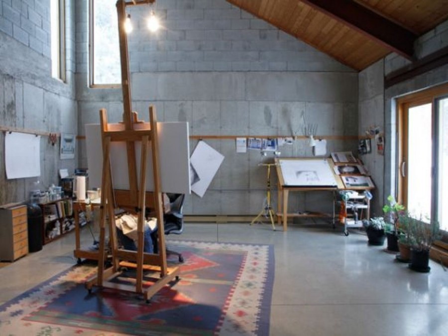 Интерьер художественной мастерской