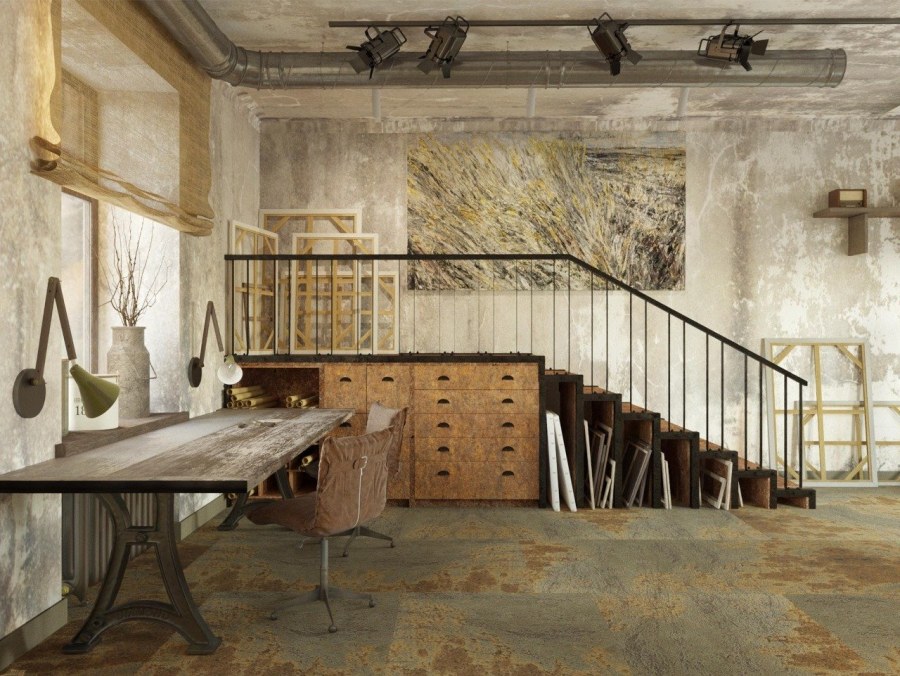 Интерьер художественной мастерской
