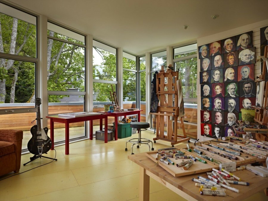 Комната художницы