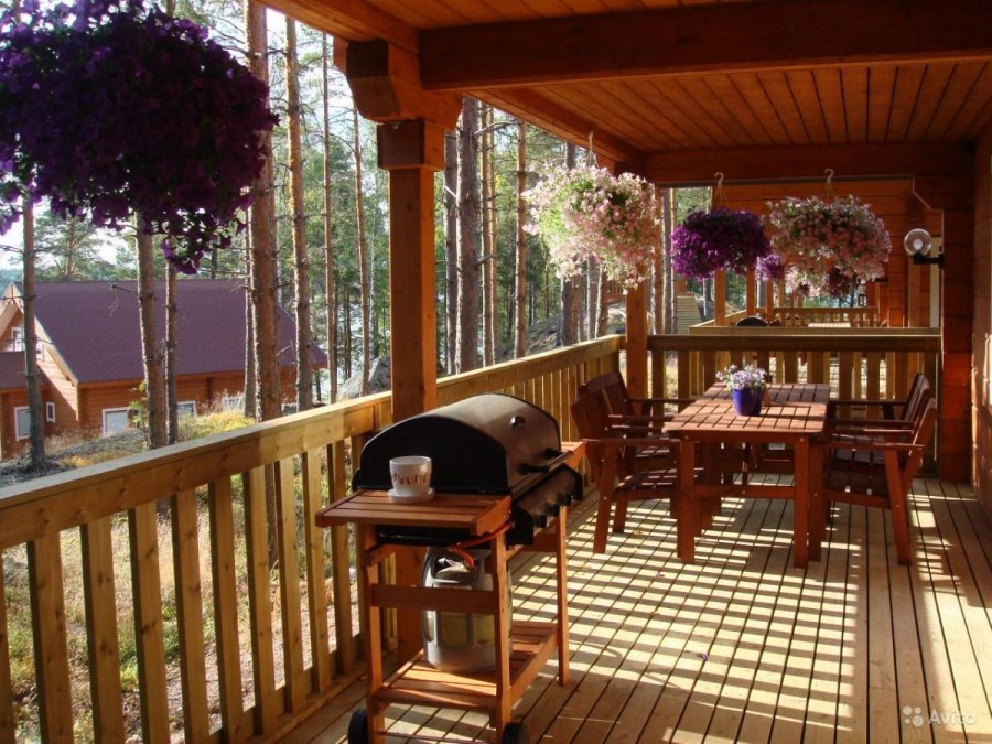 Фазенда "веранда в стиле Шале"