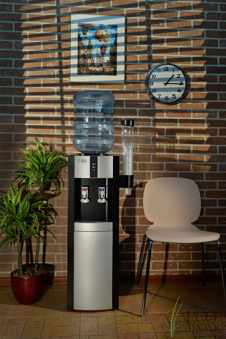 Кулер Ecotronic h1-l Black