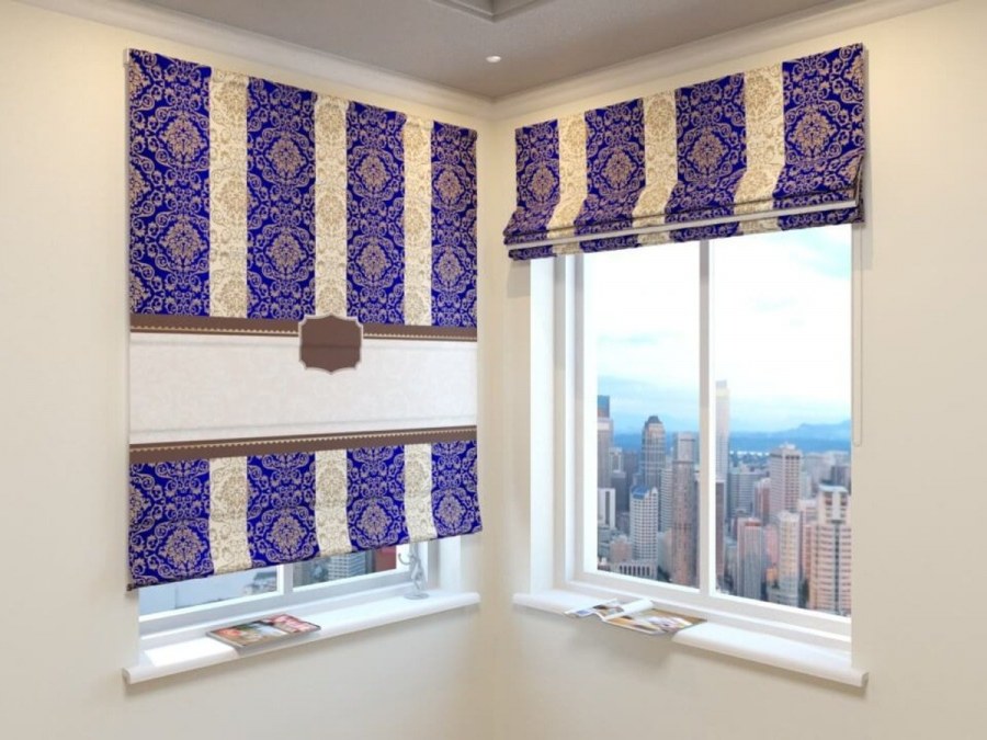 Римские шторы Тропикана