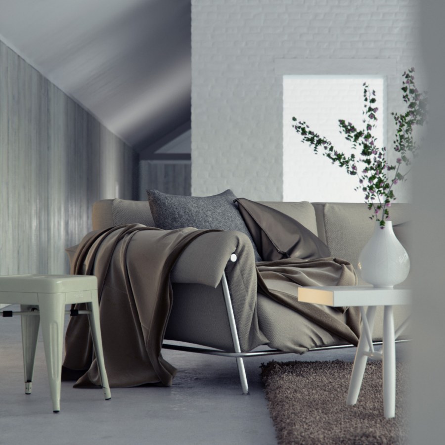 Серый интерьер Эстетика