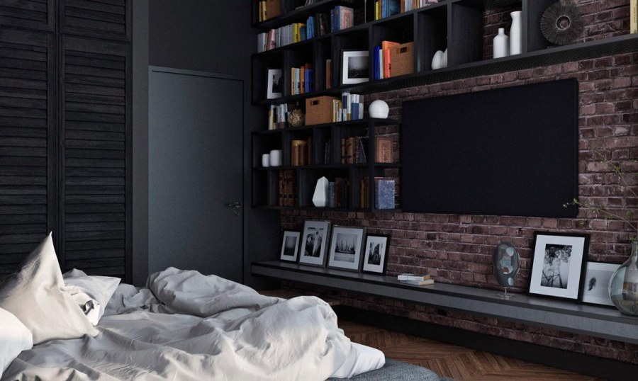 Телевизор на стене