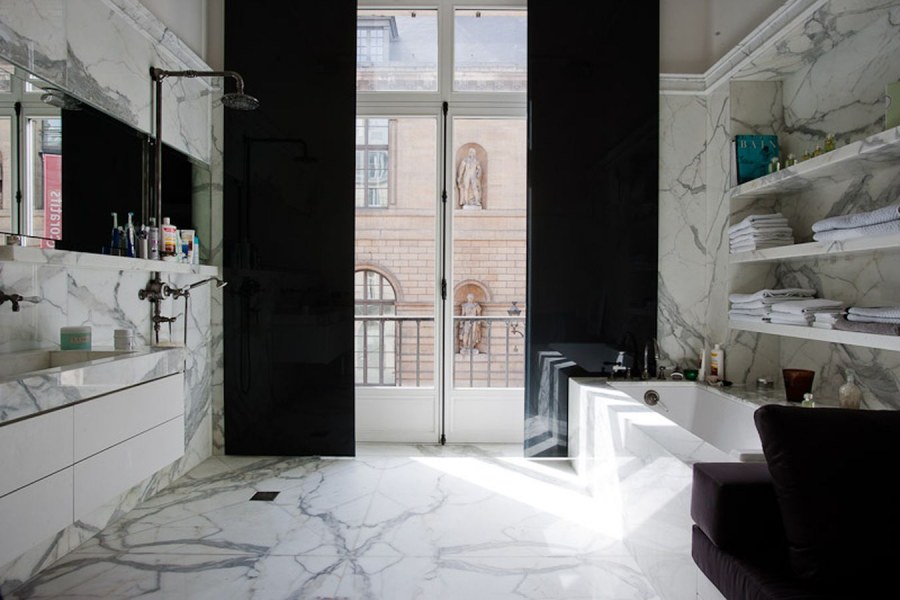 Голубой агат слэб