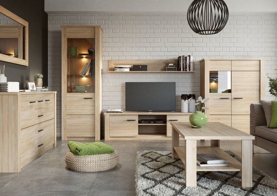 Гостиная Showcase Sonoma Oak