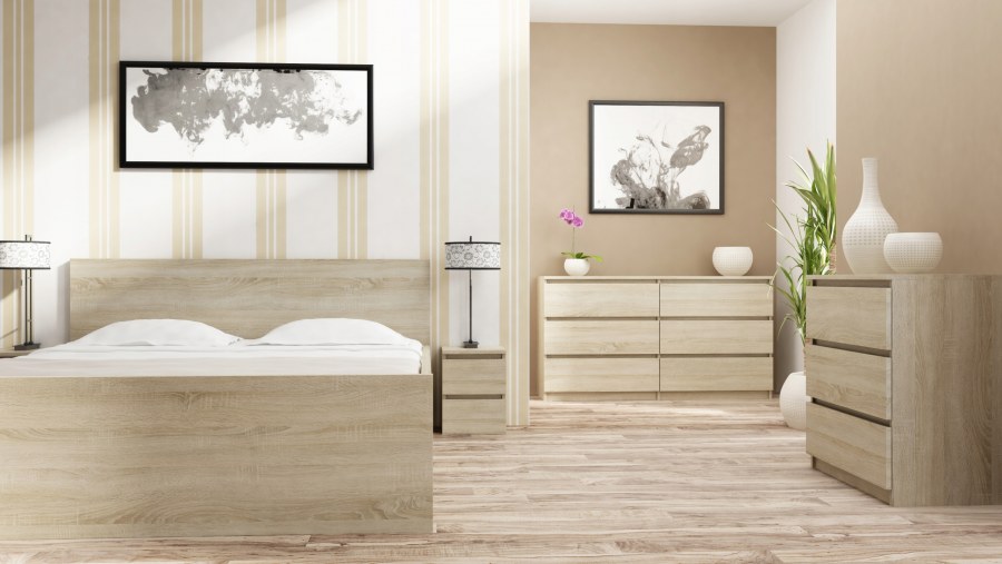 Спальня Артемида дуб сонома