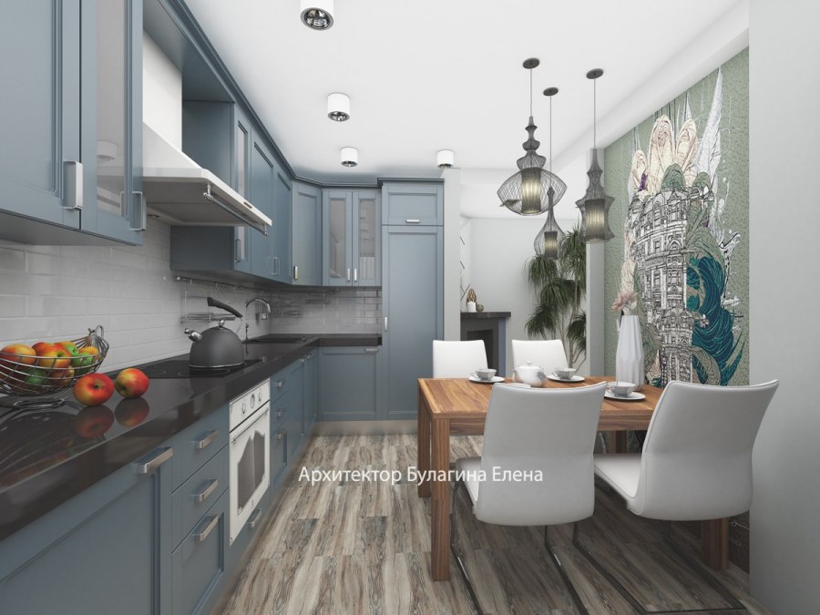 Кухня гостиная мир Митино