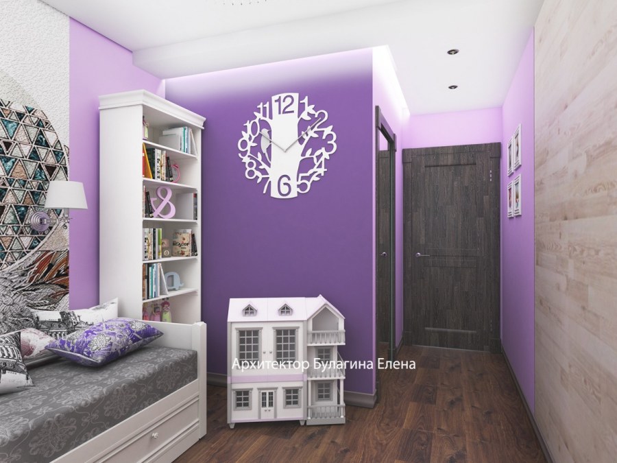 Дизайн проект 3 комнатной квартиры пик