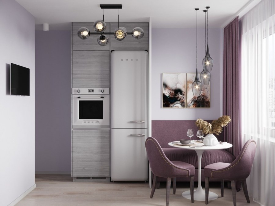 Интерьер квартиры свободной планировки