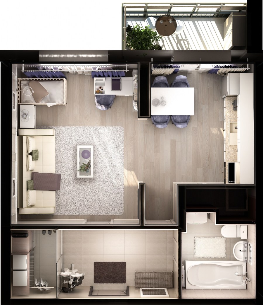 Мир Митино однушка