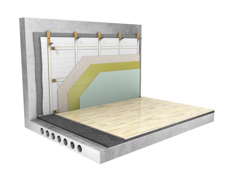 Звукоизоляционная мембрана SOUNDGUARD membrane 3.9 s 2500х1200х3,9 мм