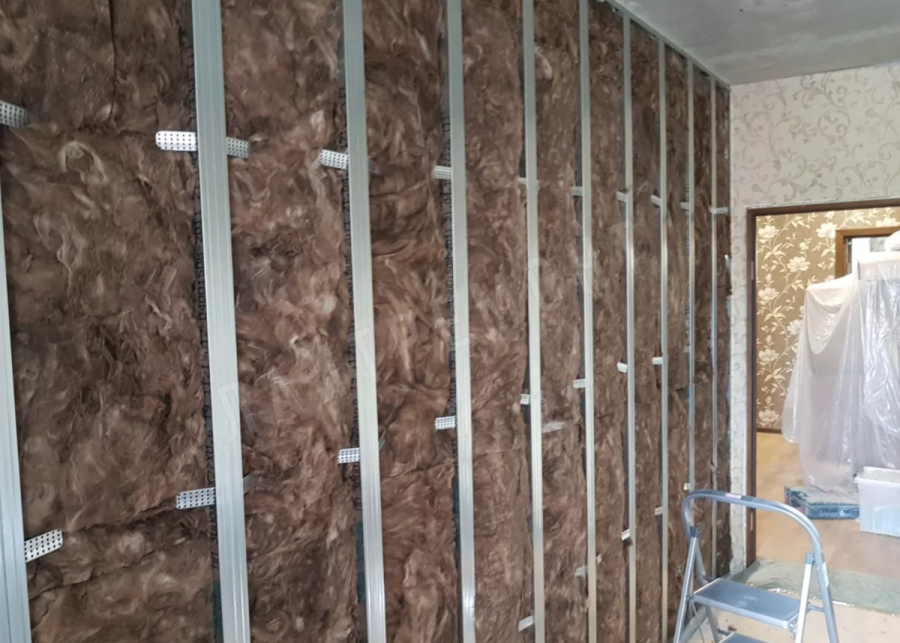 Шумоизоляция ГКЛ 75