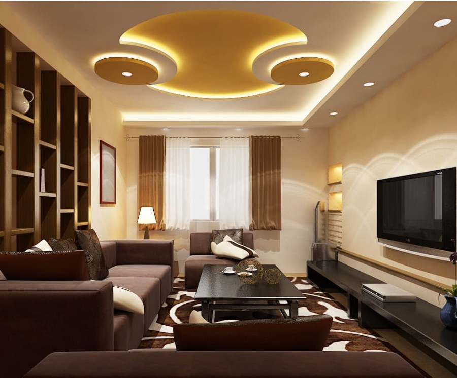 Красивые подвесные потолки